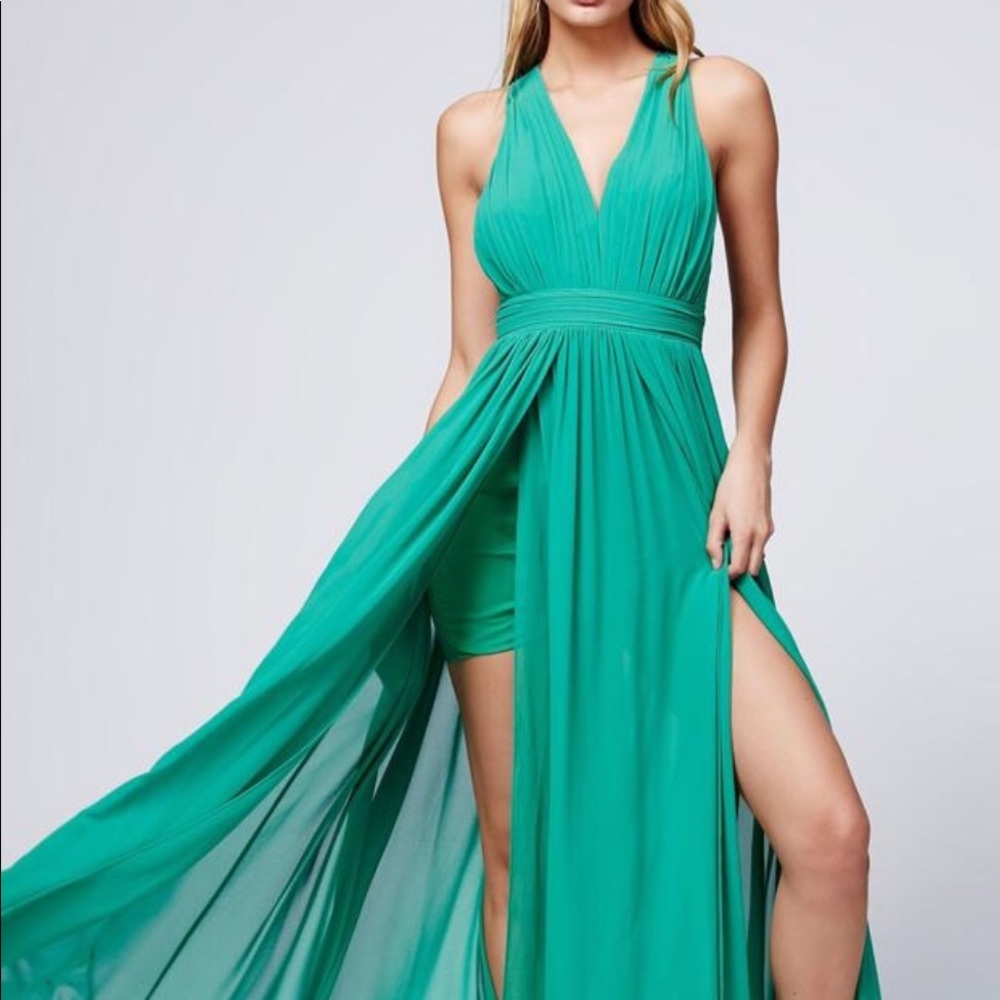 Free People halter dress xs(2)
